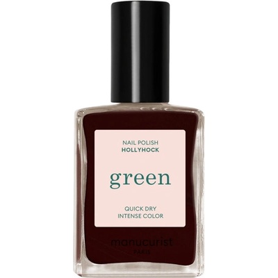 Manucurist Lak na nechty Green Natural Nail Colour 15 ml Hollyhock