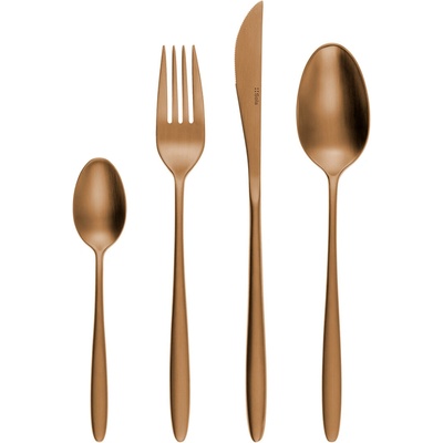Príborový set 16 ks – Vivo PVD Rose Gold matný