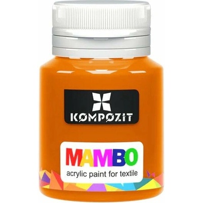 Mambo farba na textil a kožu 20 ml 05 oranžová