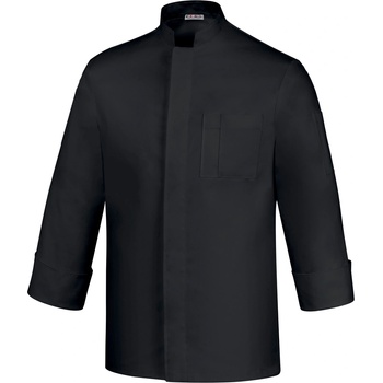 Egochef Готварска куртка DANIEL - унисекс, дишащ гръб Air Plus, черна (2087 002C)