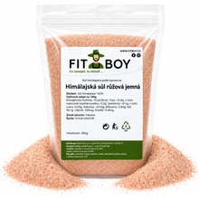 FITBOY Himalájska soľ ružová jemná 25kg