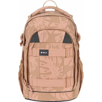 Lässig LÄSSIG School Backpack Origin Bold Školní batoh 30l leaves caramel