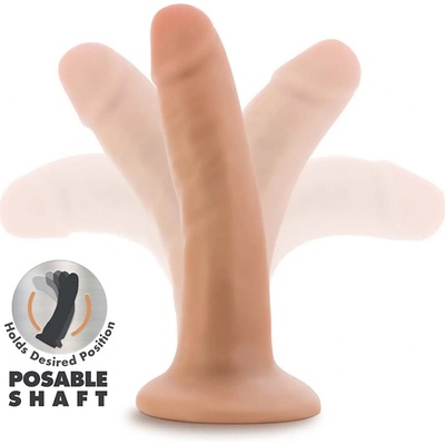 Blush Dr.Skin Plus Dildo s přísavkou 14 cm