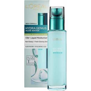 L'Oréal Hydra Genius Aloe Water The Liquid Care - Хидратиращ флуид за лице за нормална и комбинирана кожа