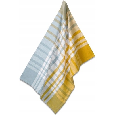 KELA Svea KL-12798 kostkovaná 70x50 cm žlutá/modrá – Zboží Dáma