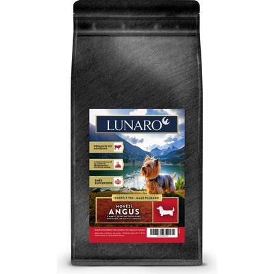 Lunaro Meadow Angus Adult small breed Hovězí Angus s batáty 6 kg