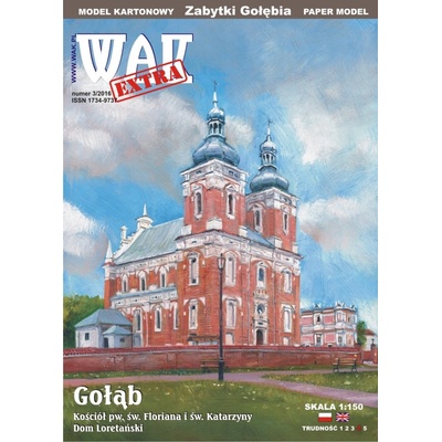 Papierový model Pamiatky Golebie Kostol a Loretánsky dom