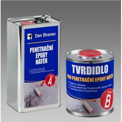 DEN BRAVEN EPOXIN F1000 DRY Penetrační epoxy nátěr 25+5kg transparentní