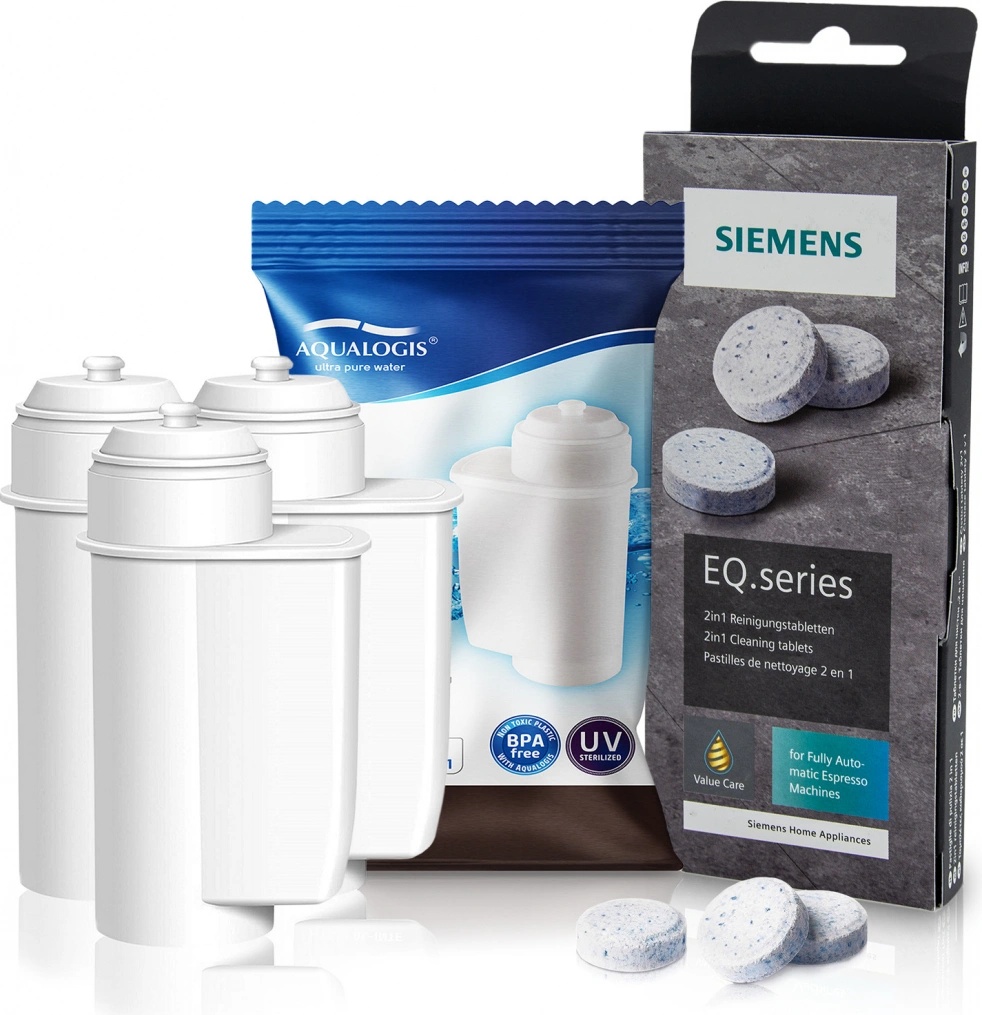 Set of 6 Aqualogis AL-Inte Water Filter for Siemens EQ. Serie Compatible with Brita Intenza 00575491 TZ70003 - Filters Online