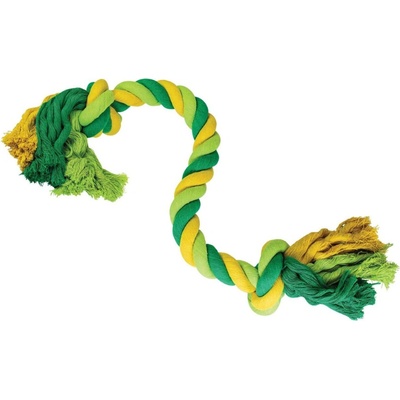 HipHop Dog Uzel HipHop bavlněný 2 knoty limetková zelená 100 cm 1000 g