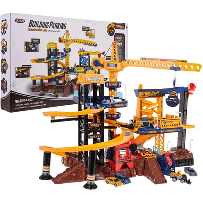 RKToys Vícepatrová garáž s příslušenství