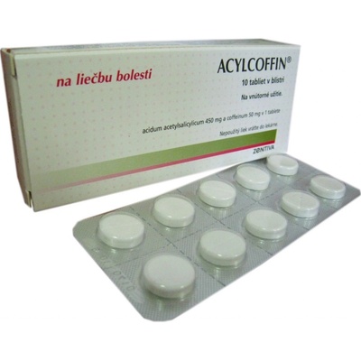 Acylcoffin tbl.10 x 450 mg/50 mg