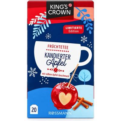 Kings Crown zimní čaj s příchutí kandovaného jablka 20 ks