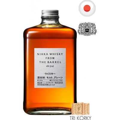Nikka From Barrel 51,4% 0,5 l (čistá fľaša)
