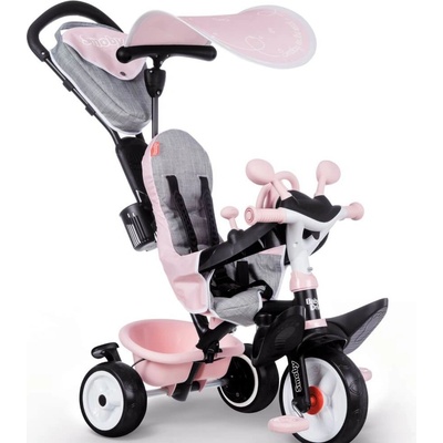 Smoby Baby Driver Plus růžová