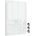 MemoBe Стъклена плоча MEMOBE магнитна 60x40 cm бяла MSZ060040-33 (MSZ060040-33)