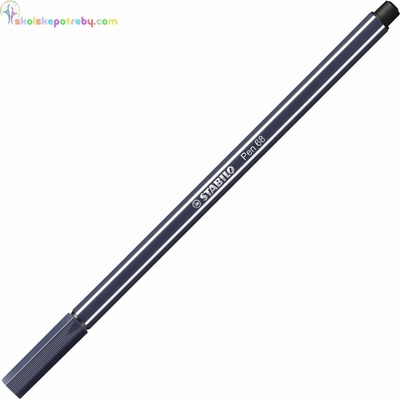 Stabilo Pen 68 tmavo modrošedá