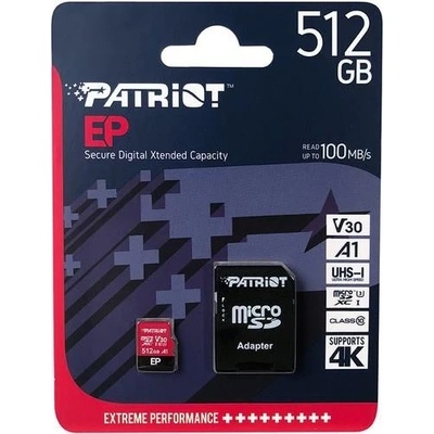 Patriot microSDXC class 10 512GB PEF512GEP31MCX