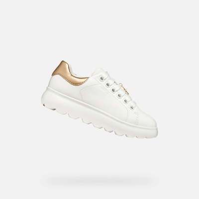 GEOX Бели маратонки Geox Puffypop за момичета Geox | Byal | Момичешки | 37