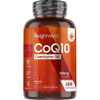 WeightWorld Коензим Q10 200 mg 120 капсули | WeightWorld (118771 WW)