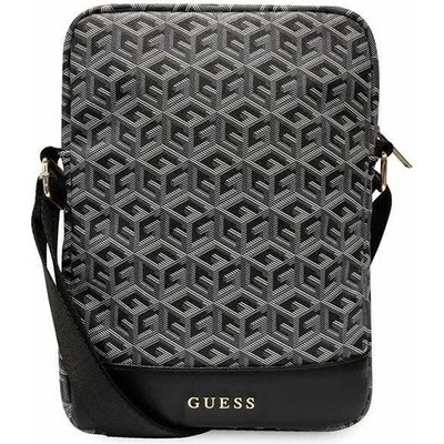 GUESS Чантичка за таблет Guess GUTB10HGCFSEK 10", черна / черна, GCube Stripe Tablet Bag (GUE002888-0)