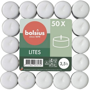 Bolsius 50 бр. чаени свещи Bolsius (BT3.5-50)