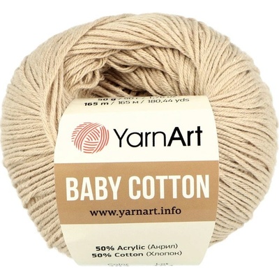 YarnArt Baby Cotton 403 svetlá krémová