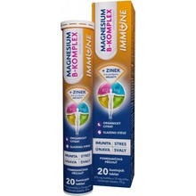 Glenmark Magnesium B Komplex šumivé tablety s citrónovou příchutí 20 ks