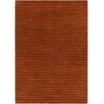 Asiatic Carpets Теракотен ръчно изработен вълнен килим 120x170 cm - Asiatic Carpets (LINI120170RUST)