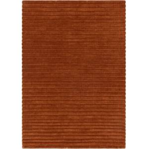 Asiatic Carpets Теракотен ръчно изработен вълнен килим 120x170 cm - Asiatic Carpets (LINI120170RUST)