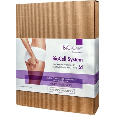 BiCroma - SADA - KRÉM A SÉRUM NA CELULITIDU 75 ml + 250 ml