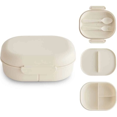Mushie Ivory obedový box