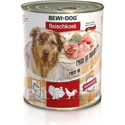 Bewi Dog Rich in Poultry 6x400 g