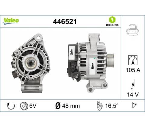 generátor VALEO 446521
