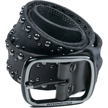 WORNSTAR колан WORNSTAR - Barricade Leather - Black Chrome - WSBLT-BARK