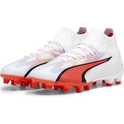 Puma Ultra Pro FG/AG bílo-červené