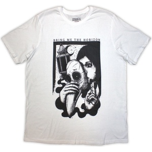 Bring Me The Horizon Plague White S Дамски Риза (BMTHTS45LW01)