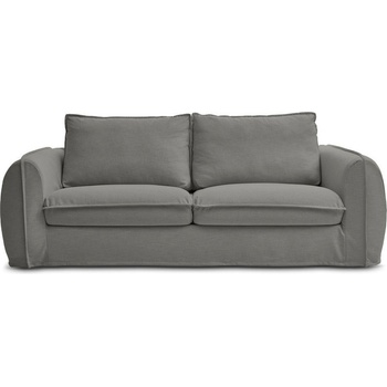 Bobochic Тъмносив диван за ежедневно спане/сгъваем 236 cm Archimede - Bobochic Paris (WT-SARI-3.5R-W_P1218)
