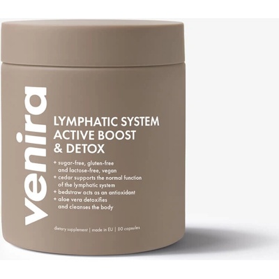Venira lymfa systém active boost & detox 80 kapsúl