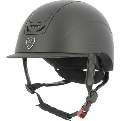 EQUITHEME Bezpečnostní helma Pepit black lamé