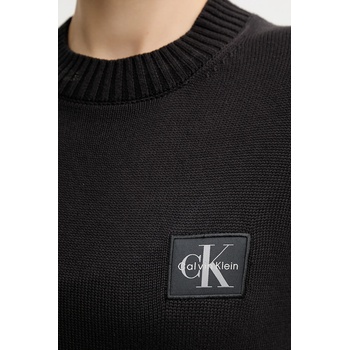 Calvin Klein Памучен пуловер Calvin Klein Jeans в черно LV047D351G (LV047D351G)