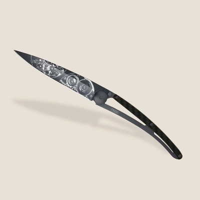 Deejo 1GC010 37g black Horlogerie collection Watchmaker carbon