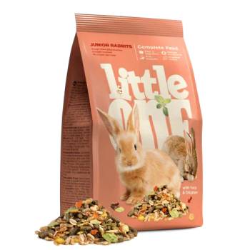 Image 1 of Little One feed for Junior Rabbits - Пълноценна храна за подрастващи зайци 900 гр
