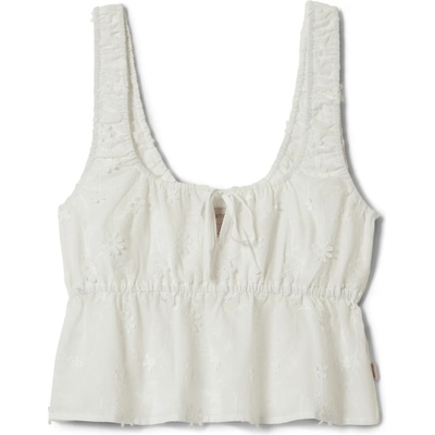 Brixton Дамски топ Brixton Women's The Abigail Tie Top - Off White Floral - размер XS (916-5606-0111)