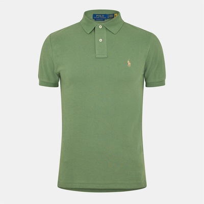 Ralph Lauren Блуза с яка Polo Ralph Lauren Men's Custom Short Sleeve Polo Shirt - Fatigue Green