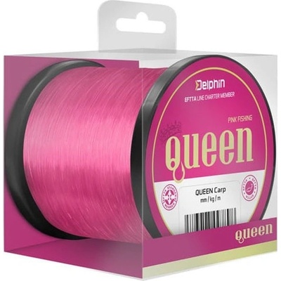 Delphin Queen Carp ružová 1200 m 0,30 mm 6,8 kg