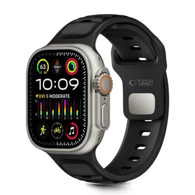 Tech-Protect Каишка Tech-Protect IconBand Line за Apple Watch 44 / 45 / 46 / 49 мм - Черна (5906302333455)