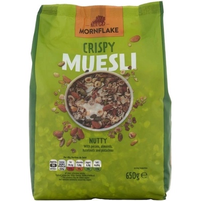 Mornflake křupavé cereálie se směsí ořechů a semínek 650 g