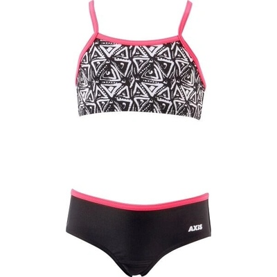 Axis Swimsuit Dívčí dvoudílné plavky černá – Zboží Mobilmania