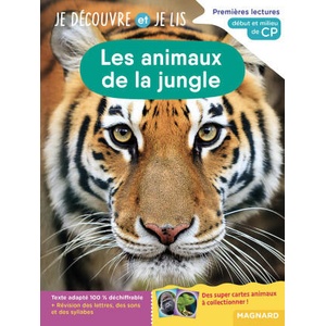 Je découvre et je lis CP - Les animaux de la jungle | Gombert, Renaud (2023)